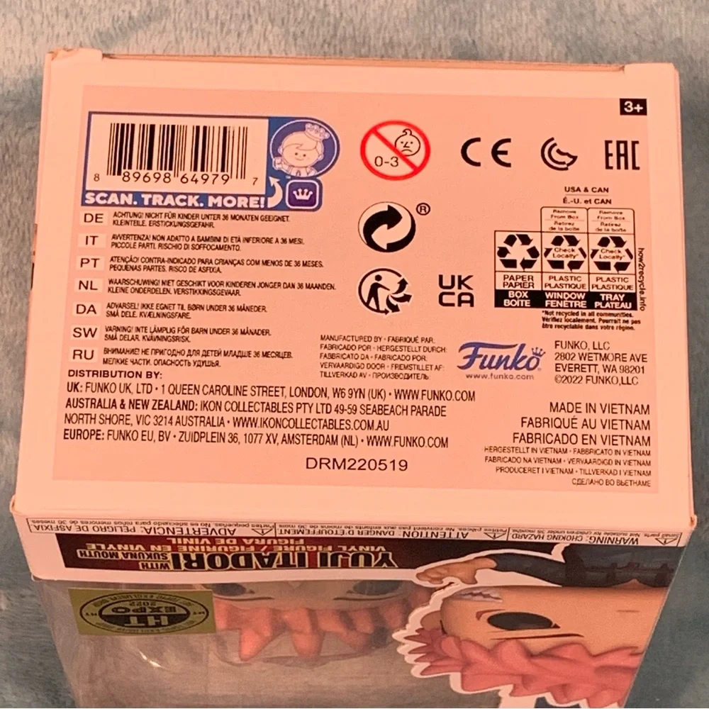 Funko POP Jujutsu Kaisen Yuji Itadori #1152 with Sukuna Mouth HT Expo Exclusive - Picture 7 of 7